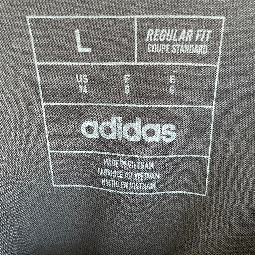 Adidas Girls Multicolor Graphic Tee • L 14